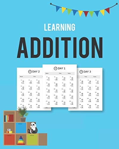 Learning Addition 100 Days of Learning Addition for Kids