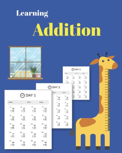 Learning Addition 100 Days of Learning Addition for Kids