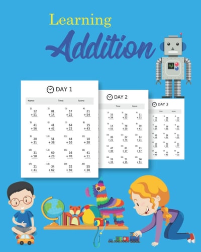 Learning Addition 100 Days of Learning Addition for Kids
