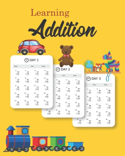 Learning Addition 100 Days of Learning Addition for Kids