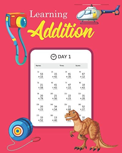 Learning Addition 100 Days of Learning Addition for Kids