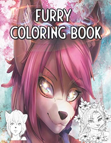 Furry Coloring Book Magic Fursonas to Color for Humans, Human-likes and Otherkins