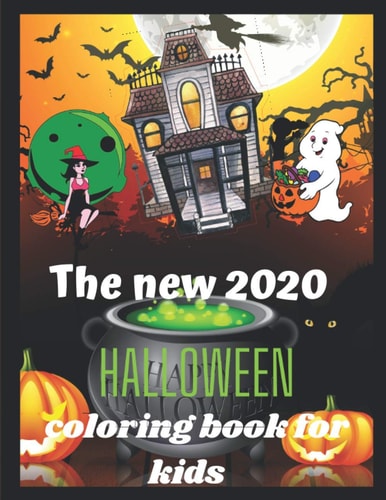 The New 2020 Halloween Coloring Book for Kids Halloween Gift for Kids