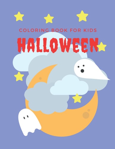Coloring Book For Kids Halloween Halloween Coloring Book/ 20 Different Drawings to Color / For Kids But Also for Interrested Adults / 8,5 X 11 Inches/ Matte Finish Cover