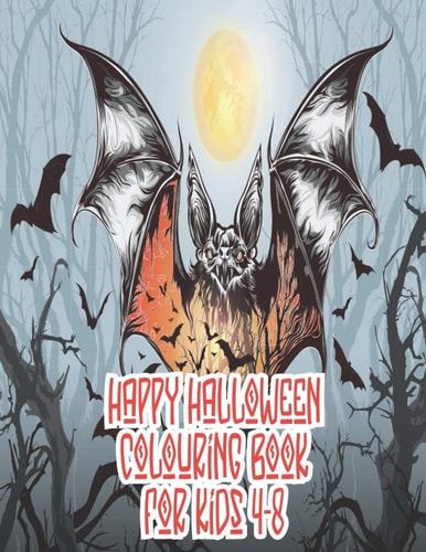 Happy Halloween Coloring Book for Kids 4-8 Halloween Coloring Books For Kids, Happy Halloween Coloring Book Kids, Halloween Coloring Books, Halloween Coloring Book (Kids Halloween Books)