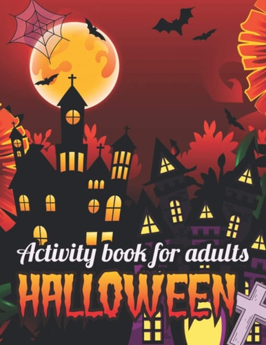 Halloween Activity Books for Adults