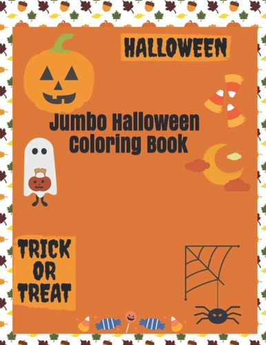 Jumbo Halloween Coloring Book