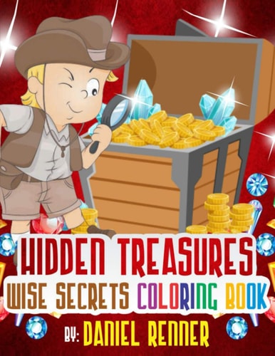 Hidden Treasures Wise Secrets Coloring Book