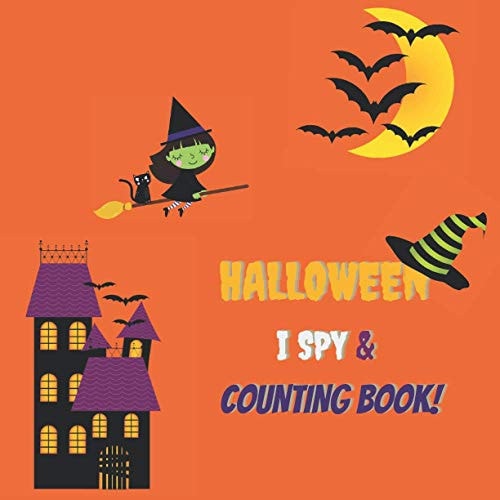 Halloween I Spy & Counting Book! Activity Book for Kids 2-5