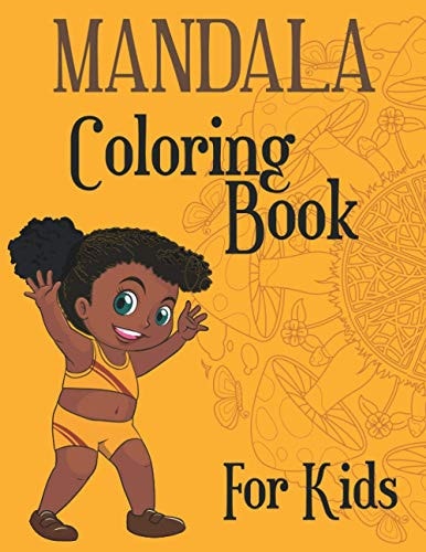 Mandala Coloring Book For Kids Include 26 Alphabet Mandala Coloring Pages. (8.5x11) 66 Pages