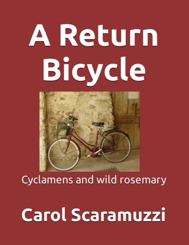 A Return Bicycle Cyclamens and Wild Rosemary