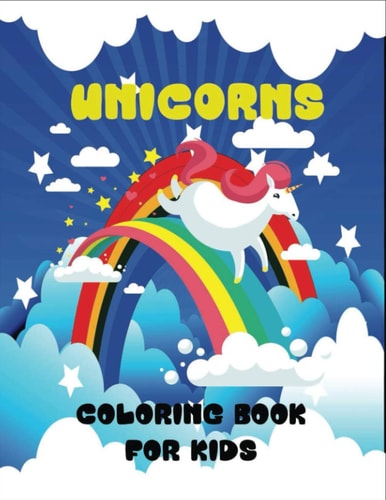 Unicorns Coloring Book for Kids 50 Coloring Page for Kids