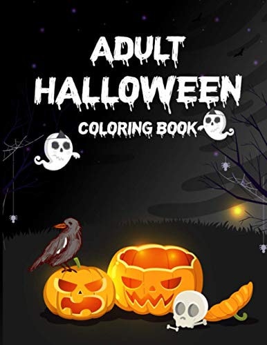 Adult Halloween Coloring Book Adult Coloring Book, Adult Coloring Books