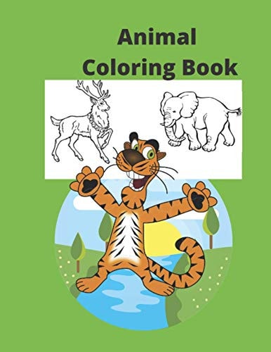 Animal Coloring Book Actvity Coloring Pages for Kids