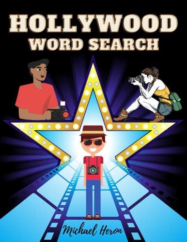 Hollywood Word Search Movies & Celebrities - Hollywood Walk of Fame Word Find Puzzles