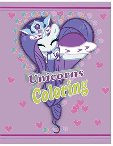 Coloring Book Unicorns Book for Kids Ages 4-8