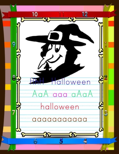 Halloween Kindergarten Alphabet Learning Halloween Exercise Workbook for Prek.Halloween Prep Book for Pre School.Halloween Prep Workbook for Pre School.Halloween Prep Workbook for Kindergarten.Halloween Prep Workbook for School.Halloween Prep Workbook