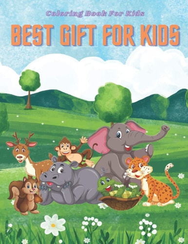 BEST GIFT FOR KIDS - Coloring Book For Kids Sea Animals, Farm Animals, Jungle Animals, Woodland Animals and Circus Animals
