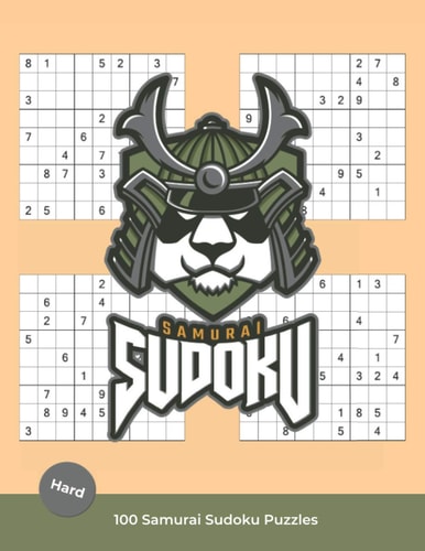 Samurai Sudoku Puzzles Samurai Sudoku Puzzle Book - 100 Hard Puzzles (Vol. 3)
