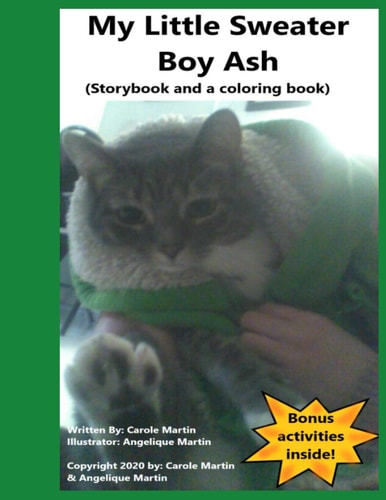 My Little Sweater Boy Ash (Storybook and a Coloring Book)