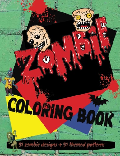 Zombie Coloring Book