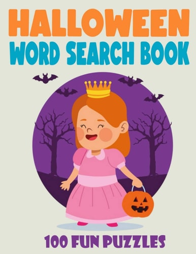 Halloween Word Search Book 100 Halloween Word Search Puzzle Book for Kids and Adults Large Print
