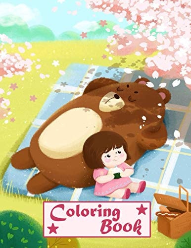 Coloring Book For Kids of All Ages - Cute and Adorable Book with 50 Simple Pictures to Color