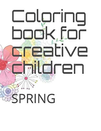 Coloring Book for Creative Children Spring