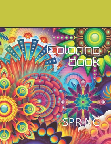 Coloring Book Spring