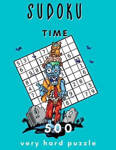 Sudoku Time 500 Very Hard Puzzle