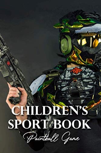 Children's Sport Book Paintball Game: Teamwork Playing