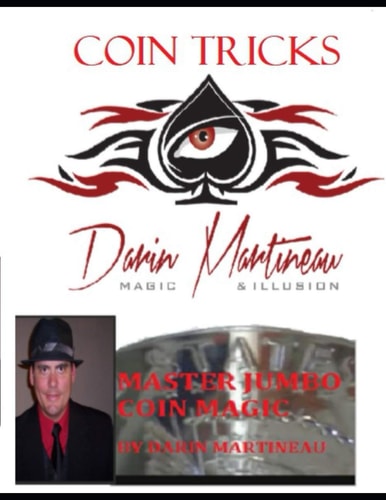 Coin Tricks Master Jumbo Coin Magic