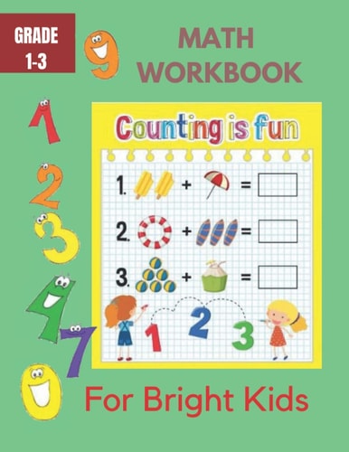 Math Workbook For Bright Kids More Than Counting Math Activities For Preschool and Kindergarten