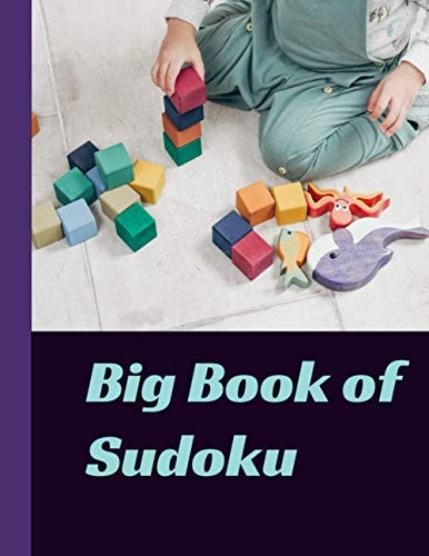Big Book of Sudoku 1000 Puzzles and Solutions, Medium to Hard Level, Tons of Challenge for Your Brain!