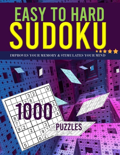 Sudoku 1000 Puzzles Sudoku Board Game for Adults