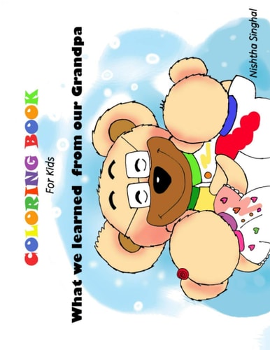 What We Learned from Our Grandpa Coloring Book