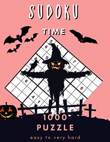 Sudoku Time 1000 Puzzle Easy to Very Hard