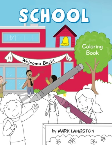 School Coloring Book