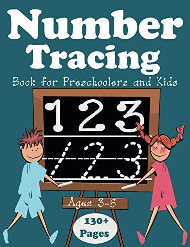 Number Tracing Book for Preschoolers and Kids Ages 3-5 Practice Workbook To Learn The Numbers From 0 To 100 For Preschoolers And Kindergarten Kids, Number Practice Workbook, Tracing and Pen Control