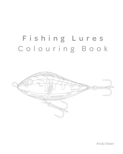 Fishing Lures - Colouring Book