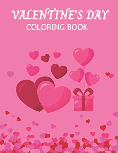 Valentine's Day Coloring Book 45 Unique Designs Celebrating Love