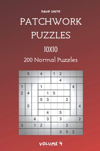 Patchwork Puzzles - 200 Normal Puzzles 10x10 Vol.4