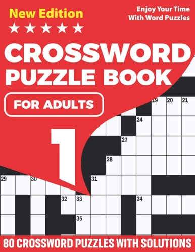 Crossword Puzzle Book For Adults 2021 Crossword Brain Game Book For Puzzle Lovers Senior Mums And Dads To Make Their Day Enjoyable With 80 Puzzles And Solutions A Valentine Gift For All Men And Women