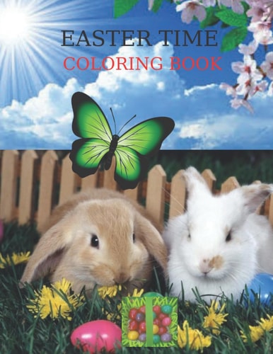 Easter Time Coloring Book