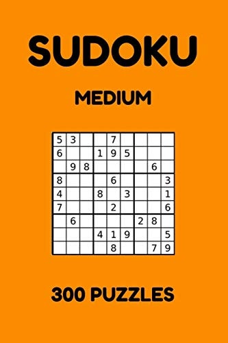 Sudoku - Medium 300 Sudoku Puzzles for Beginners and Experts, Sudoku Puzzles for Adults and Kids with Answers, Puzzle Activity Books