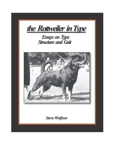 The Rottweiler in Type
