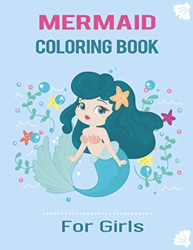 Mermaid Coloring Book for Girls Simple Collection of Coloring Pages