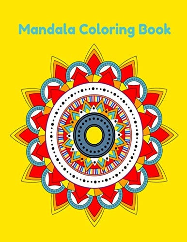 Mandala Coloring Book Easy Mandala Coloring Book For Kids, Bigenners, Childrens, Teens, Adults, Simple Mandala Coloring Book - 40 Mandala To Color