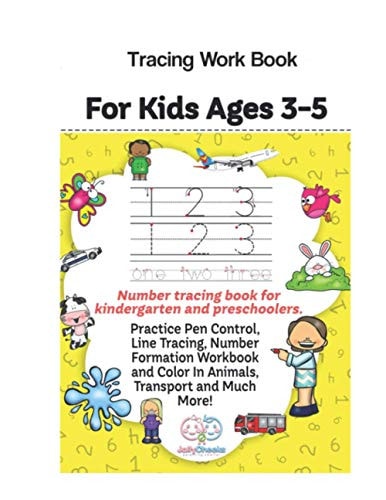 Kids Number Tracing Book