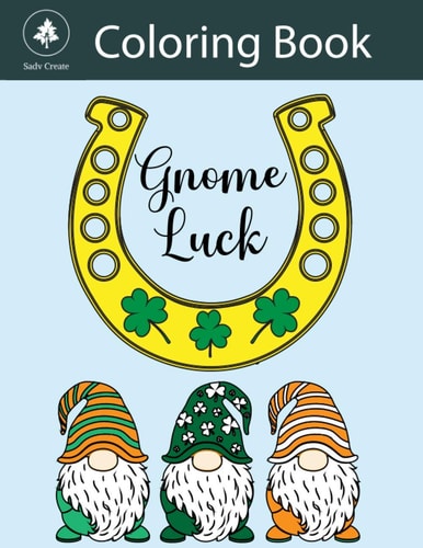 Gnome Luck Coloring Book